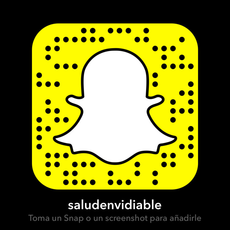 snapchat Salud Envidiable