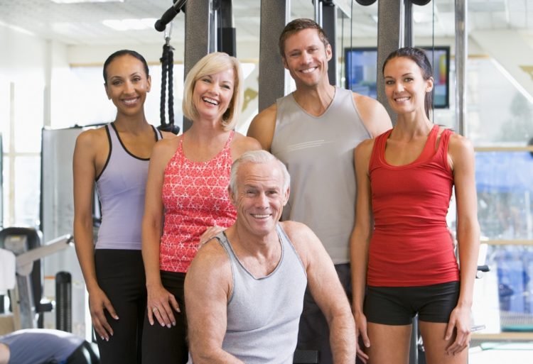 Tipos de gente en el gym