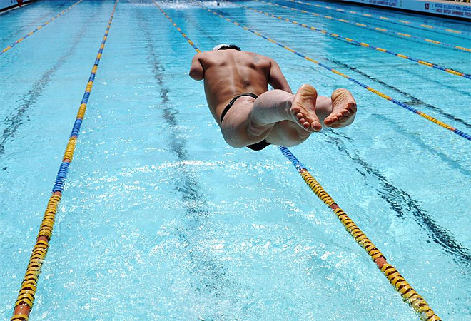 Superación. Hay que perder el miedo a la piscina