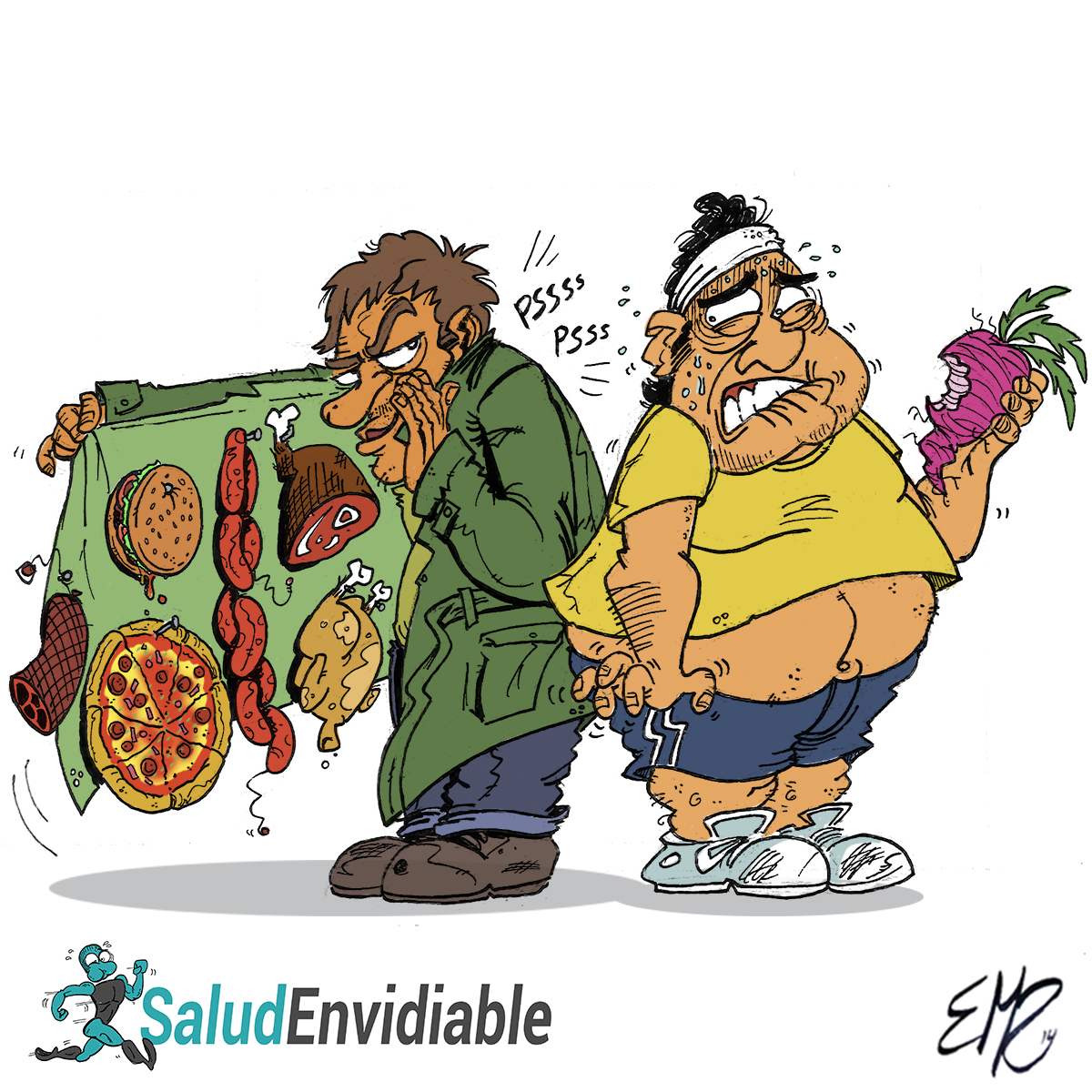 Viñeta Dieta