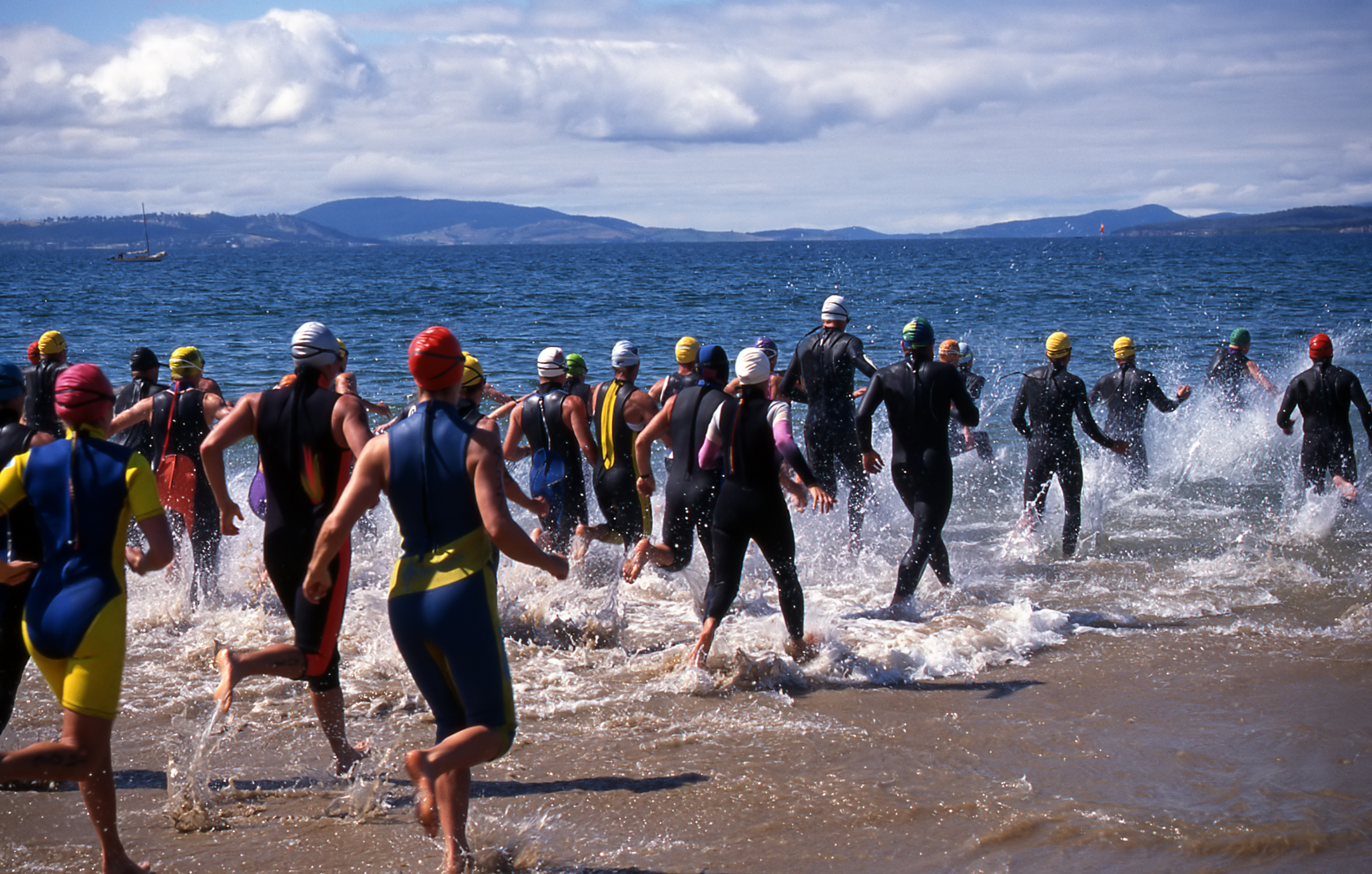 El neopreno no falta en el equipo de triatlón de los más expertos (iStock)