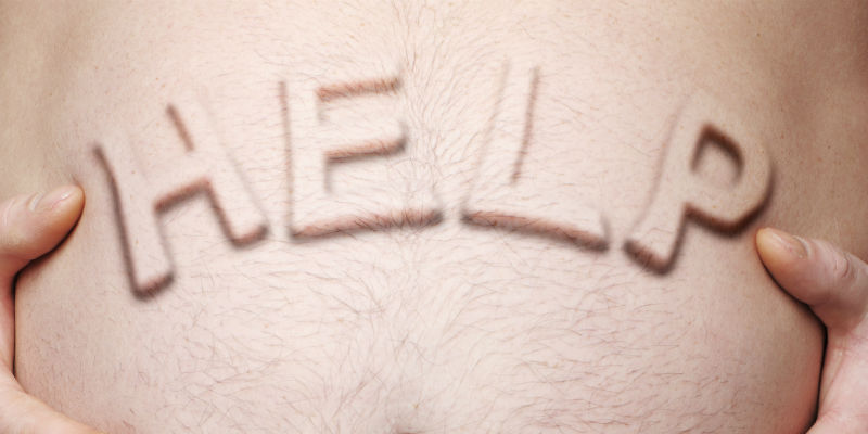 El sobrepeso masculino afecta a su vida sexual. (iStock)