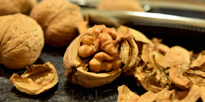 Las nueces son el perfecto snack para llevar al trabajo. (Pixabay)