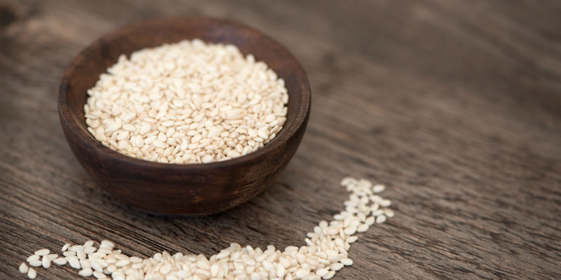 100 gramos de sésamo contienen la cantidad diaria recomendada de calcio (Pixabay)