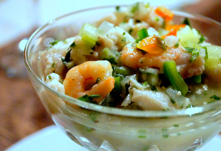 Ceviche de gambas (Pixabay)