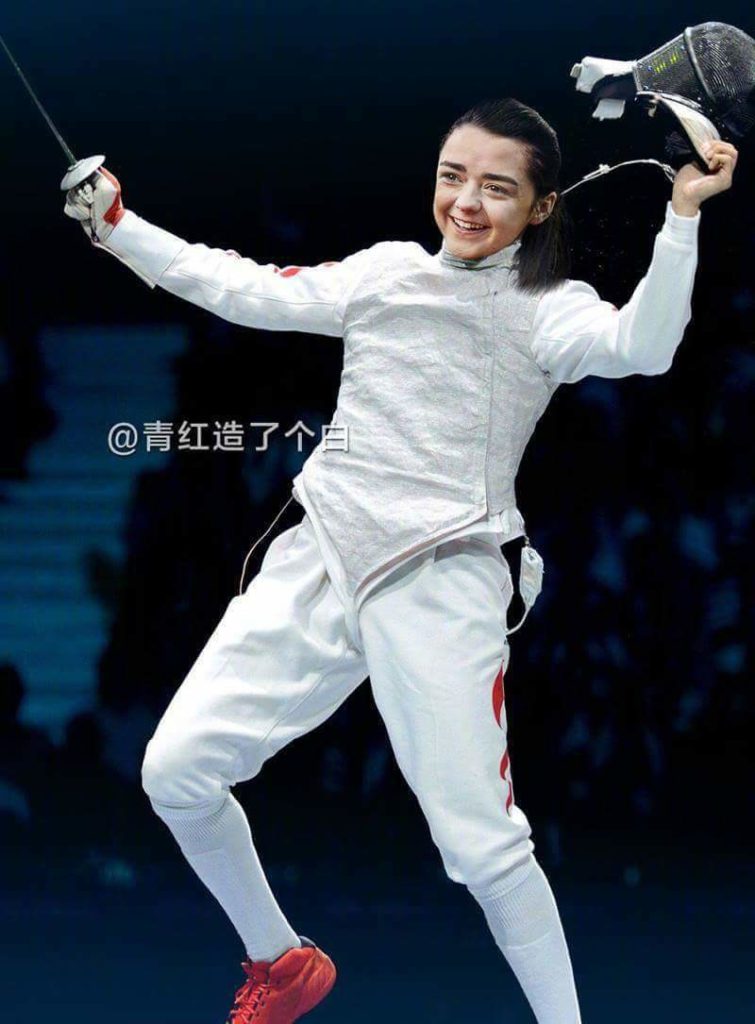 Arya Stark, la mejor con la espada. Campeona de esgrima