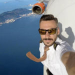 Los increíbles 'selfies' de este piloto de avión: ¿realidad o fake? Uno de los selfies de este piloto (@Pilotganso)