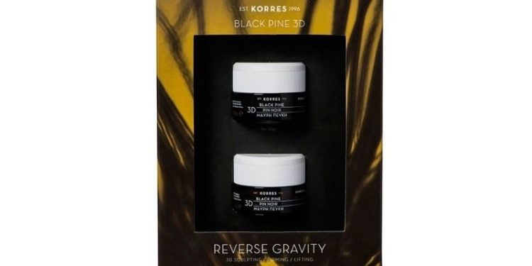 Crema de día y Sérum Black Pine de Korresspain (Farmacias Morlán)