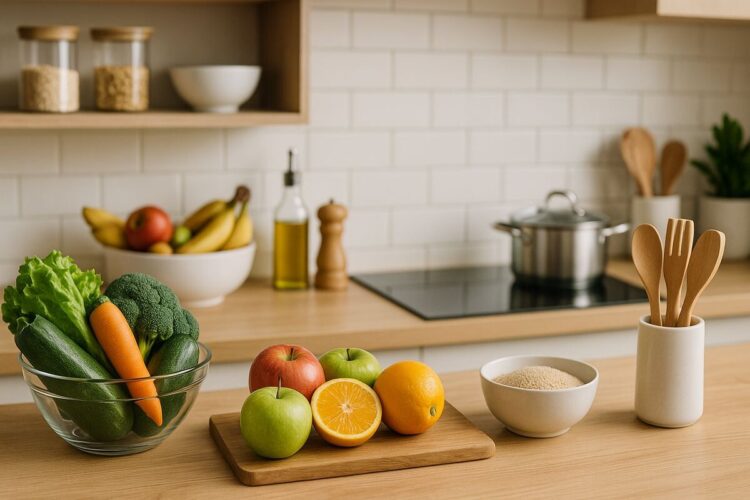 Cómo organizar tu cocina para fomentar hábitos saludables