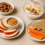 Opciones para snacks saludables y fáciles de preparar Opciones para snacks saludables y fáciles de preparar
