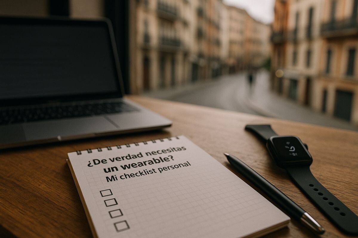 Vista de ¿De verdad necesitas un wearable? Mi checklist personal (se)